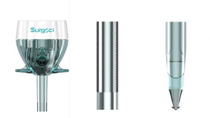 एंडोस्कोपी सर्जरी के उपयोग के लिए गैर वाल्व डिजाइन प्लास्टिक डिस्पोजेबल ट्रोकार 5 मिमी 0