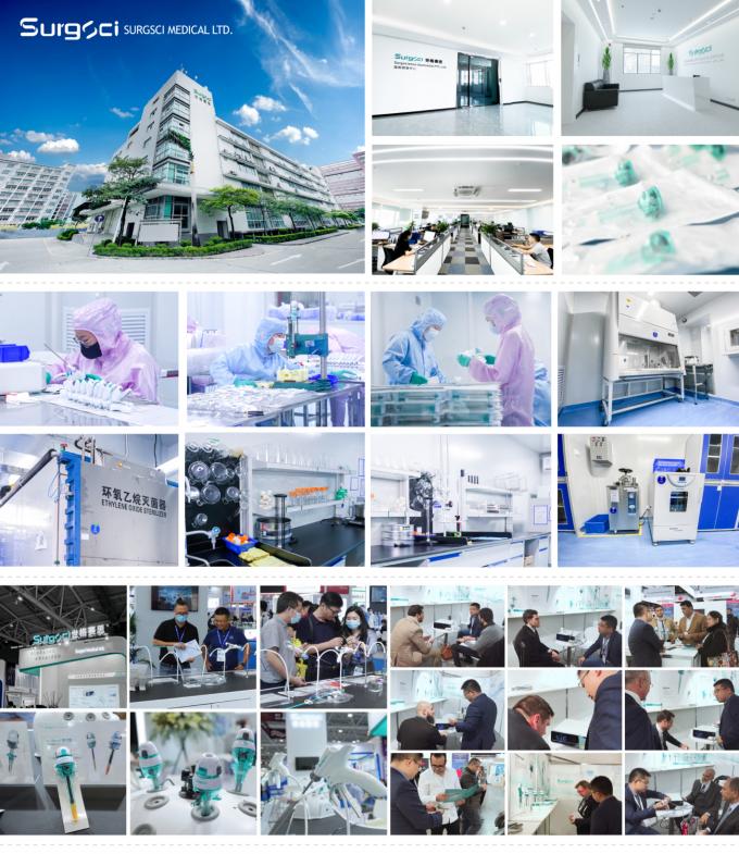 निष्फल एकमुश्त ऑप्टिकल ट्रोकर और लैप्रोस्कोपी सर्जरी के लिए कैन्यूल एकल रोगी 7