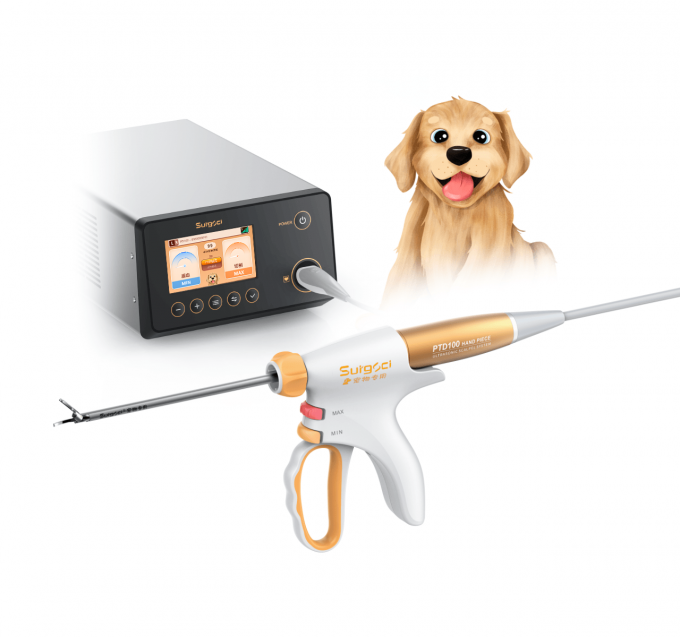 पशु चिकित्सा उपयोग के लिए लैप्रोस्कोप सर्जरी अल्ट्रासोनिक स्केलपेल सिस्टम हेमोस्टेसिस 1