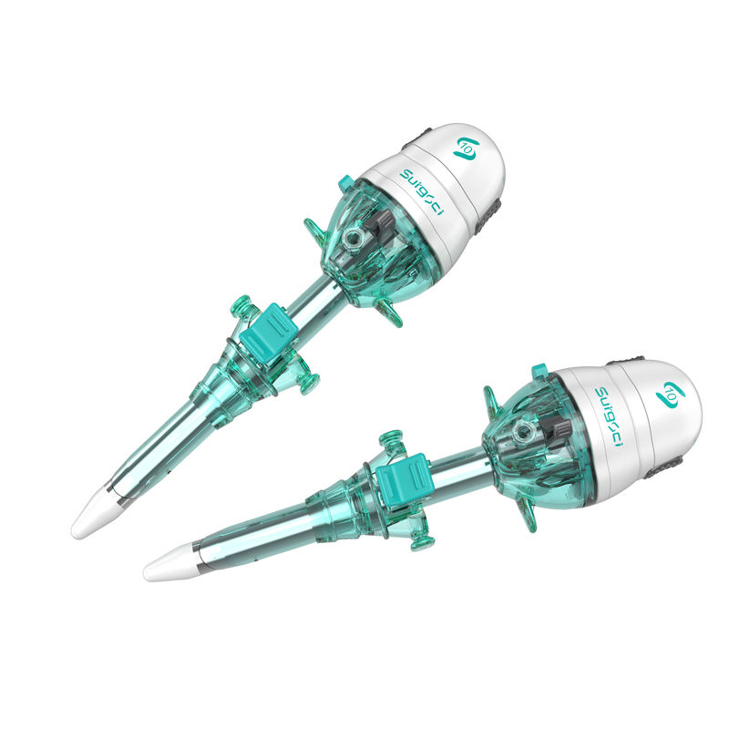 शल्य चिकित्सा उपकरण 12mm डिस्पोजेबल Hasson Trocar Blunt Hasson प्रकार Trocar