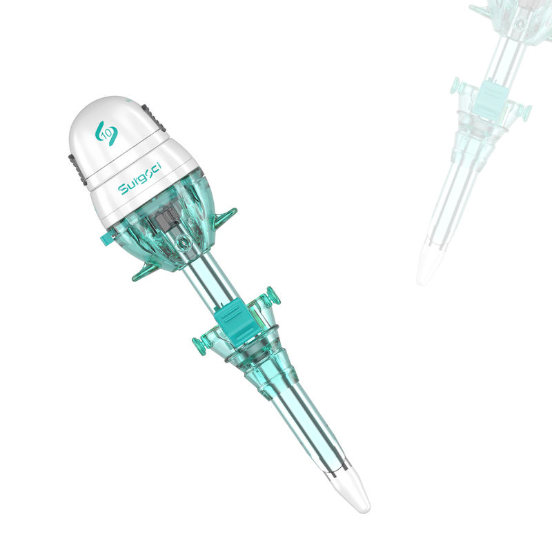 शल्य चिकित्सा उपकरण 12mm डिस्पोजेबल Hasson Trocar Blunt Hasson प्रकार Trocar